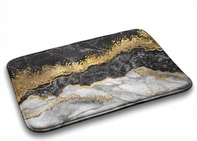 Puha fürdőszobaszőnyeg Arany márvány 90x60 cm