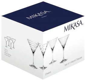 Cheers 4 db-os martinis pohár készlet, 290 ml - Mikasa