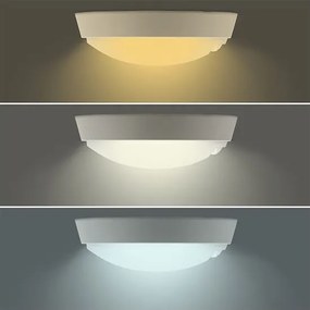 Solight WO780-2 - LED kültéri lámpatest érzékelővel 20W/230V IP65 átm. 22 cm