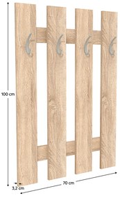 Fogaspanel, sonoma tölgyfa, KORADO NEW KV11