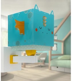 Dalber 64389 - Gyerek fali lámpa LITTLE DRAGON 1xE27/15W/230V