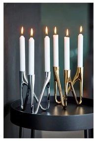 Roots ezüstszínű gyertyatartó - Morsø