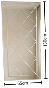 Horizontal tükör 65 x 130 cm