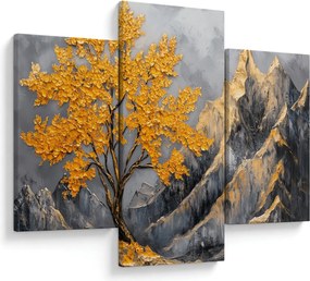 Kép – Arany fa a hegyekben (90x60 cm)
