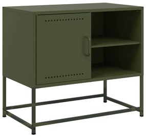 mustársárga acél TV-szekrény 100,5x39x60,5 cm