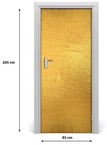 Poszter tapéta ajtóra Arany fólia háttér 95x205 cm