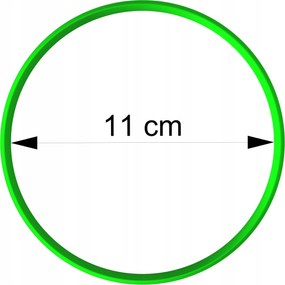 Mézeskalács lyukasztó gombóc geometrikus figurák kör 11cm