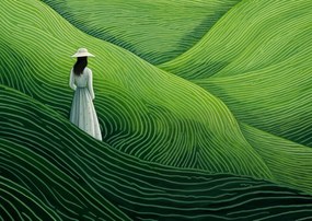 Poszter 84,1x59,4cm Átjáró a végtelen mezőkön