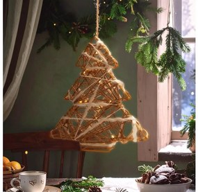 Brilagi - LED karácsonyi dekoráció LED/2xAA 34x31 cm karácsonyfa