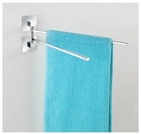 Quadro fúrásmentes fali dupla törölközőtartó rúd - Wenko