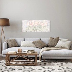 Kép - Liliomok freskója (120x50 cm)