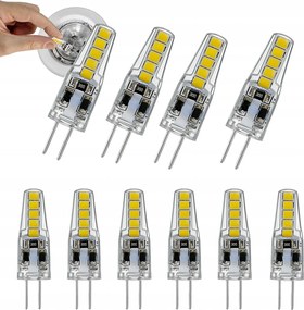 Led Izzók G4 6W 2700K 600LM Meleg Fehér 10 Db