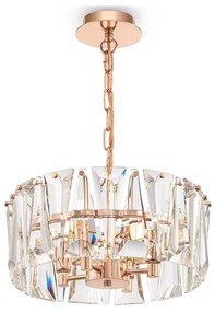 Maytoni MOD043PL-04G - Csillár láncon PUNTES 4xE14/60W/230V arany