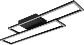 Globo 67363-30 Mennyezeti lámpa, matt fekete műanyag, fehér műanyag, mozgatható, HxSzxM: 800x220x56mm, tartozék: LED 30W 230V, 3650lm forrás, 1700lm kimenet, 3000K