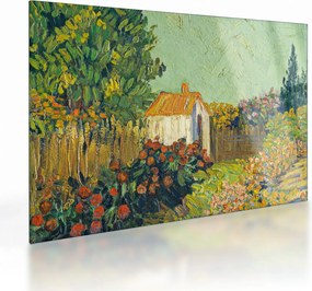 Üveg kép - Imitator of Vincent van Gogh, Landscape, reprodukciók (70x50 cm)
