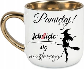 Elegáns bögre Ne feledd, a nem öregszik Ajándék 400 Fehér