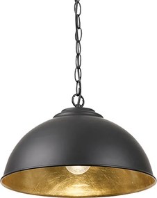 Endon loft modern függeszték colman matt fekete arany endcolman-bl
