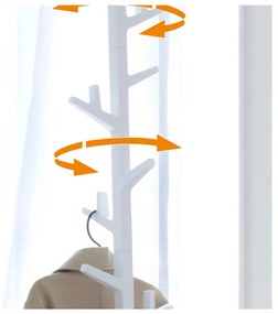 Branch Pole Hanger fehér állófogas - YAMAZAKI