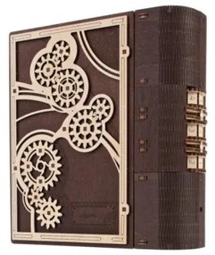 Ugears - 3D fából készült mechanikus kirakós Titkok könyve