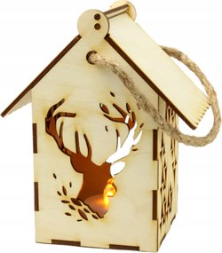 Adventi Lampion Karácsonyi rénszarvas