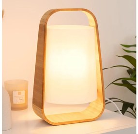 Atmosphera Atmosphera - Asztali lámpa REX 1xE14/40W/230V bambusz P6497
