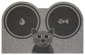 Etetőszőnyeg/szőnyeg Macska szürke