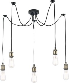 Dar Lighting WACO WAC0575 Függőlámpa 5x60W/E27