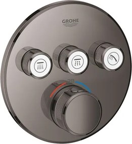 GROHE Grohtherm Smartcontrol zuhanycsaptelep rejtett test nélkül, kemény grafit 29121A00