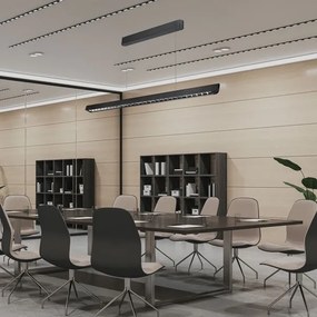 LED csillár kábelre LED/36W/230V 3000/4000/6400K fekete