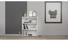 Fehér moduláris könyvespolc 89x113 cm Prima – Tvilum