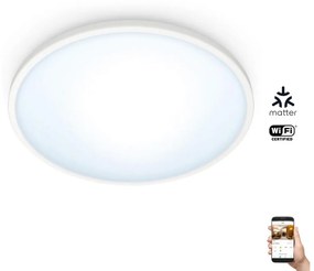 WiZ WiZ - LED Dimmelhető mennyezeti lámpa SUPERSLIM LED/16W/230V 2700-6500K Wi-Fi WI0042