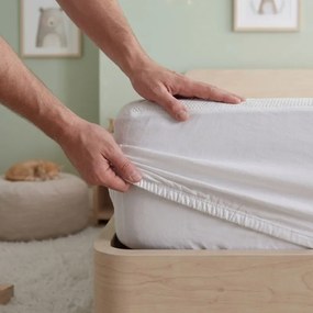 EMI Feathers vízálló lepedő a kerületén gumiszalaggal, Gyerek lepedő 60x120