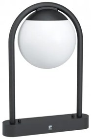 LED lámpatest , állólámpa , E27-es foglalatú , fekete , kültéri , IP44 , EGLO , PRATA VECCHIA , 98732