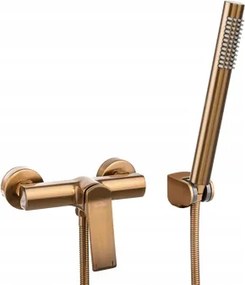 Invena Zuhany Csaptelep Neri Plus Zuhanyszettel, Réz