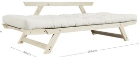 Bebop Natural Clear/Linen Beige variálható kanapé - Karup Design