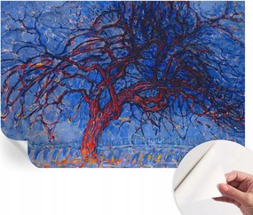 Design fali fotótapéta öntapadós Lángoló fa 152x104 cm