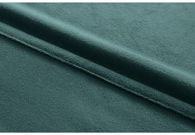 Sötétítő függöny VELVET 140x270 cm, türkiz Felfüggesztés: Hullámos sínszalag