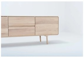 Fawn tömör tölgyfa TV állvány - Gazzda