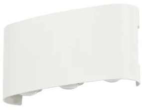 Brilagi - LED kültéri fali lámpa FLAREBOX LED/6W/230V fehér IP65