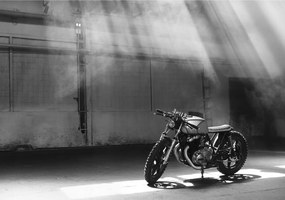 Fotótapéta motorkerékpár motor csarnok fotótapéta 312 x 219