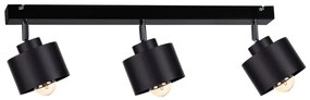 Keter Lighting Spotlámpa SIMPLY BLACK 3xE27/60W/230V KE0075