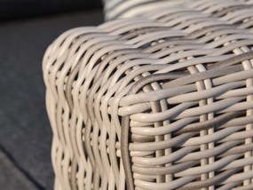 Montana white-wash rattan kerti bútor
