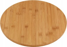 Patera Forgó Tálca Snack tálaláshoz 30 cm Bambusz