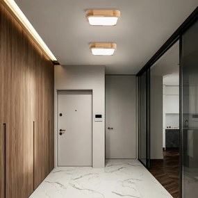 BRILAGI - WOODLINE SQUARE LED mennyezeti lámpa 32W/230V 3000/4000/6000K tölgy 30x30