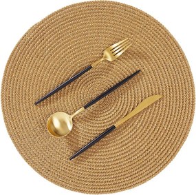 AMBIENTE étkezési alátét Ø38cm, sötét arany