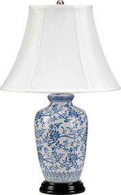 Elstead klasszikus asztali lámpa blue ekrü elsblue-g-jar-tl