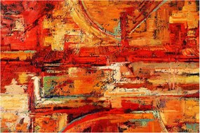 A falfestmény képe (90x60 cm)