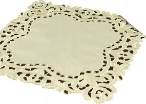 Futófelület Rátét 60x60 Dekoratív Asztalra Krémszínű