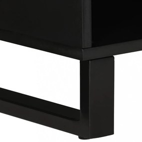 tömör újrahasznosított és szerelt fa TV-szekrény 100x33x46 cm