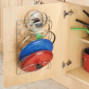 Classico fém fedőtartó, 10,5 cm x 28 cm - iDesign